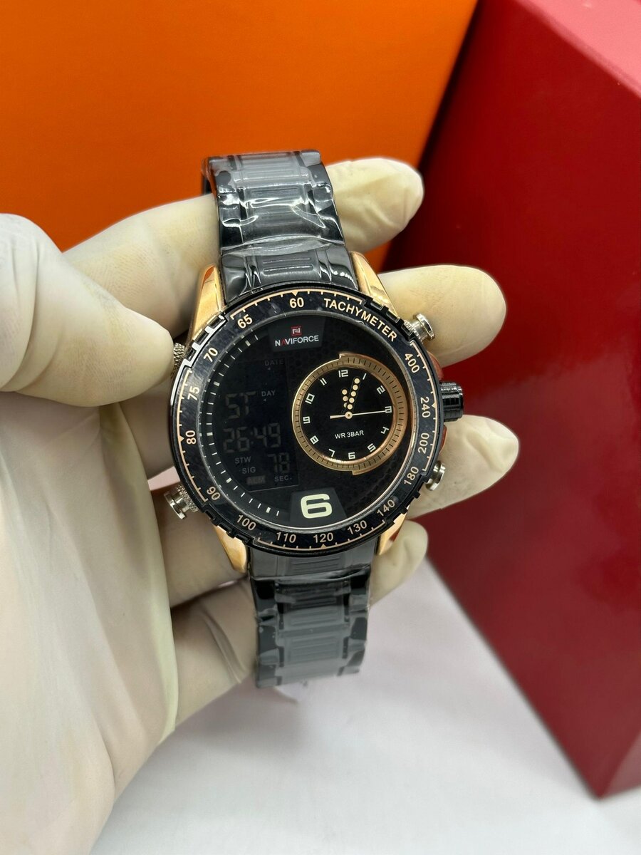 Dual Display Naviforce Mens Watch