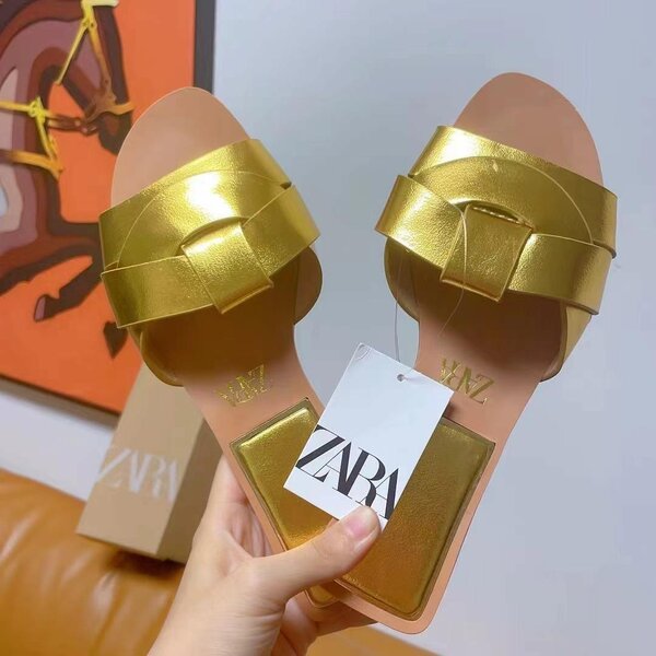 Zara slippers