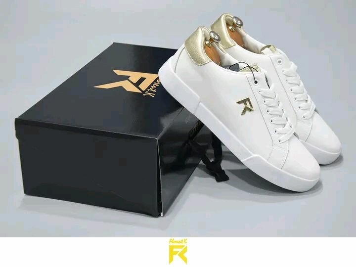 Sneakers de luxe en cuir