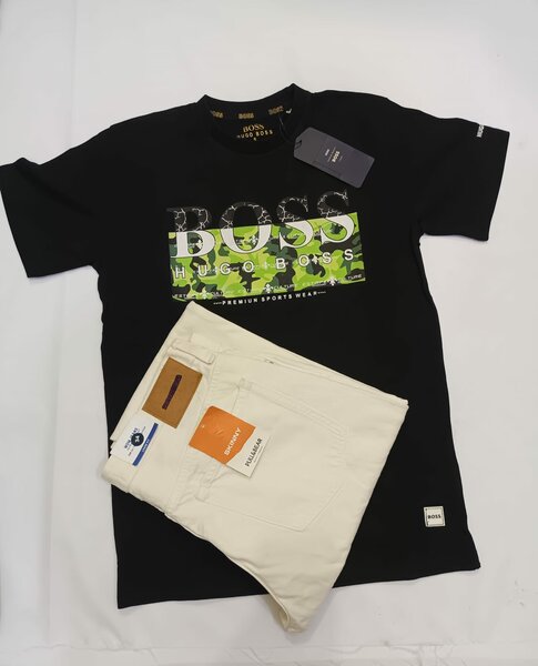 T-shirt and jeans for men