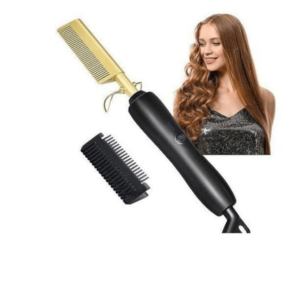 Peigne Chauffant Électrique Cheveux