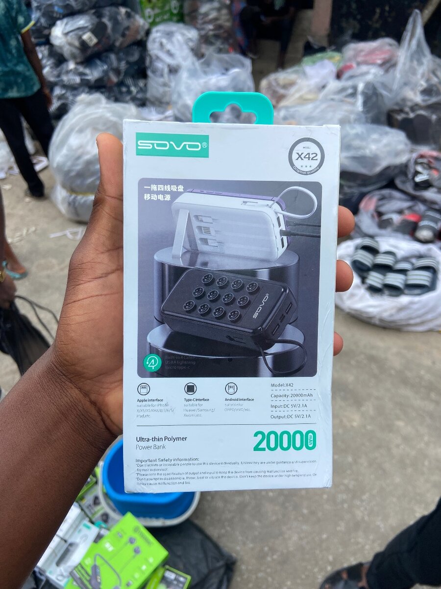 Power Bank SOVO 20000mAh