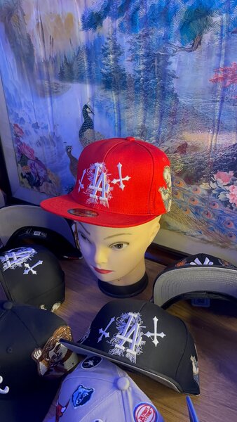 Casquette Snapback Rouge LA