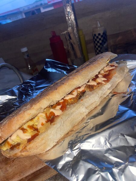 Délicieux sandwich au bœuf