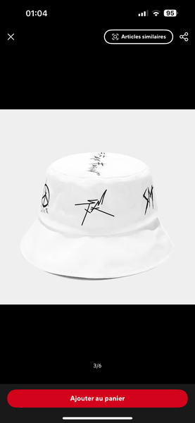 Chapeau bob réversible tendance