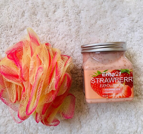 Body scrub + Bath ball