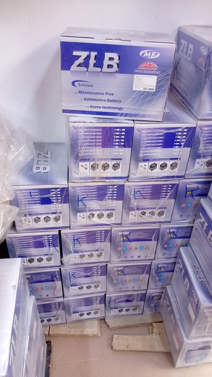 Batterie de voitures 12v 75ah