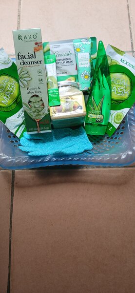 Set de soins visage à l'aloe vera