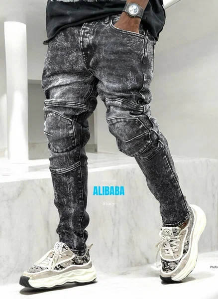 Jeans cargo homme tendance