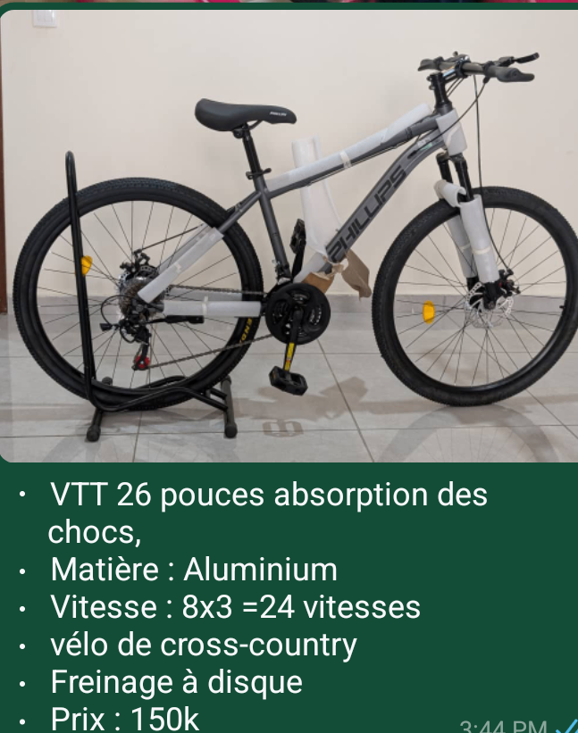 Vélo VTT 26 Pouces