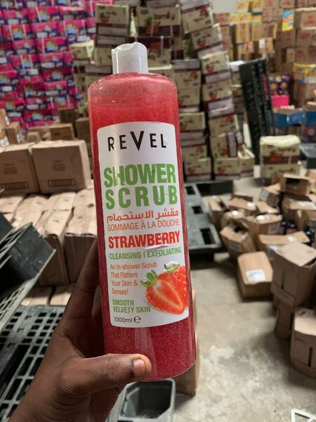 Revel Strawberry Shower Scrub