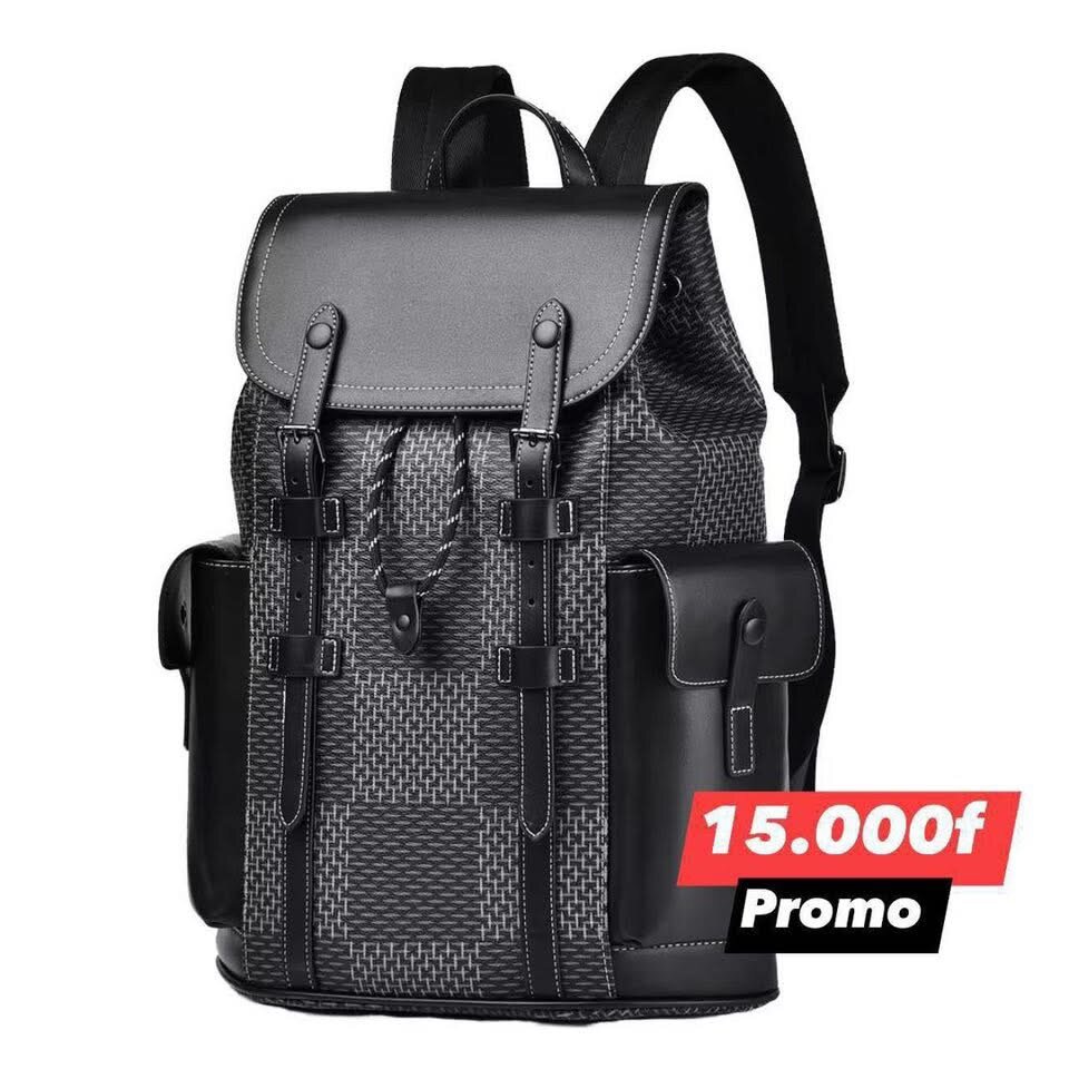 Sac à dos en cuir élégant