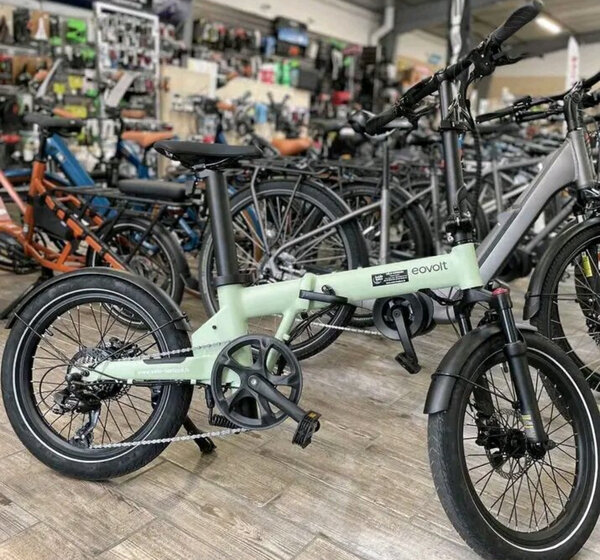 Vélo électrique pliant eovolt