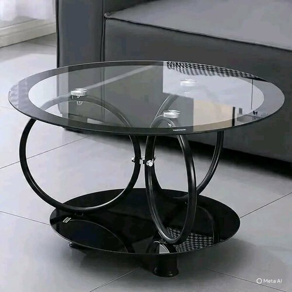 Table basse en verre moderne