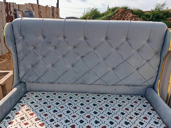 Lit élégant luxury royal gris