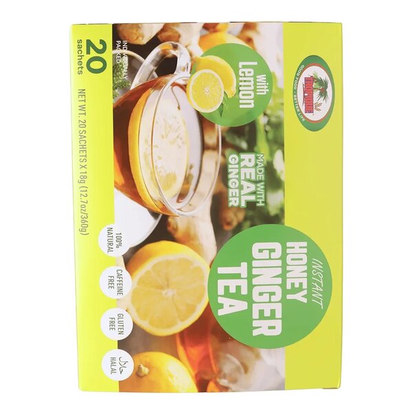 Thé instantané au gingembre citron