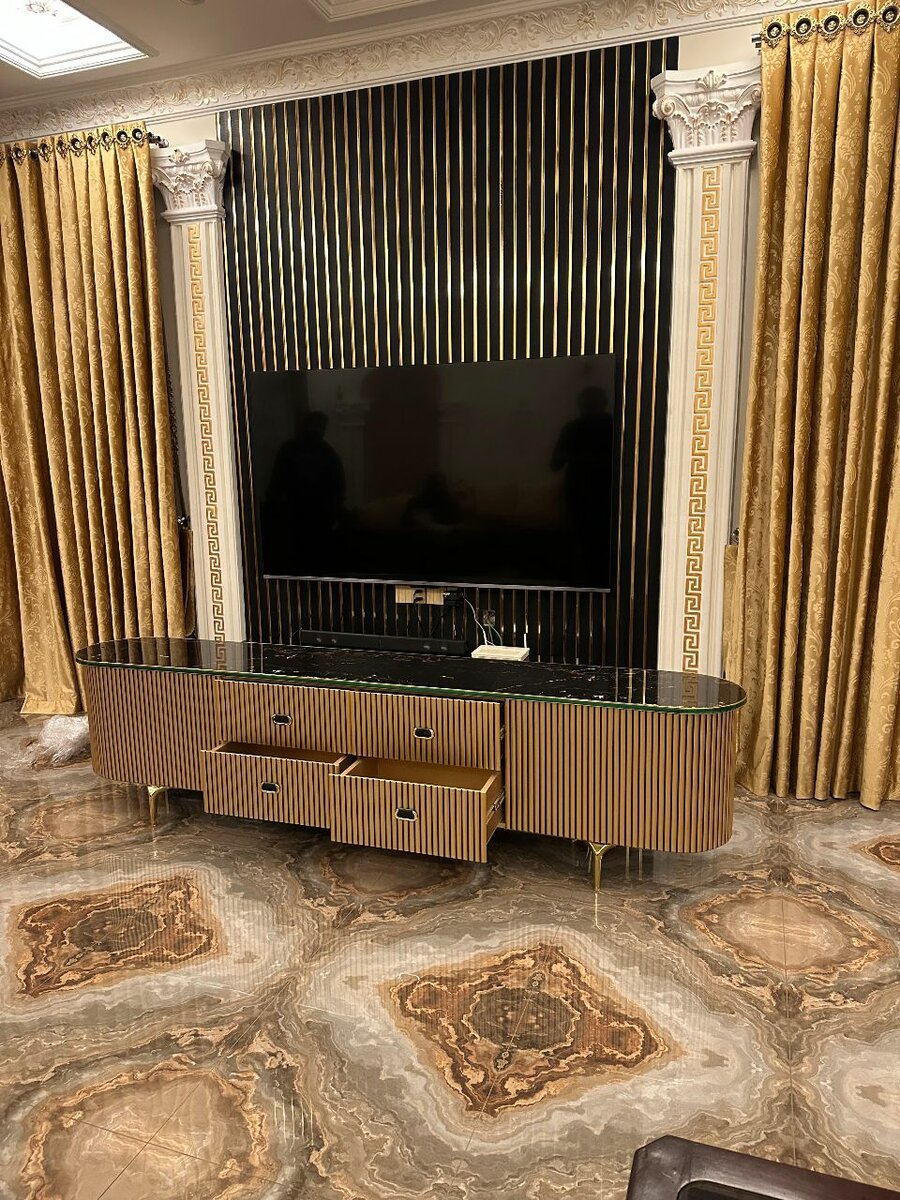 LED rack consol TV table