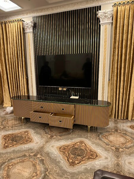 LED rack consol TV table