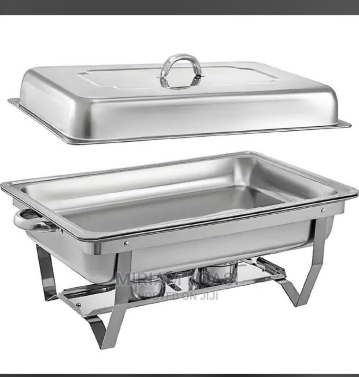 Chafing Dish 2 in1 stainless steel serving Bowl
