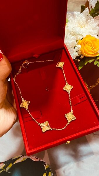 Necklace valentine gift package