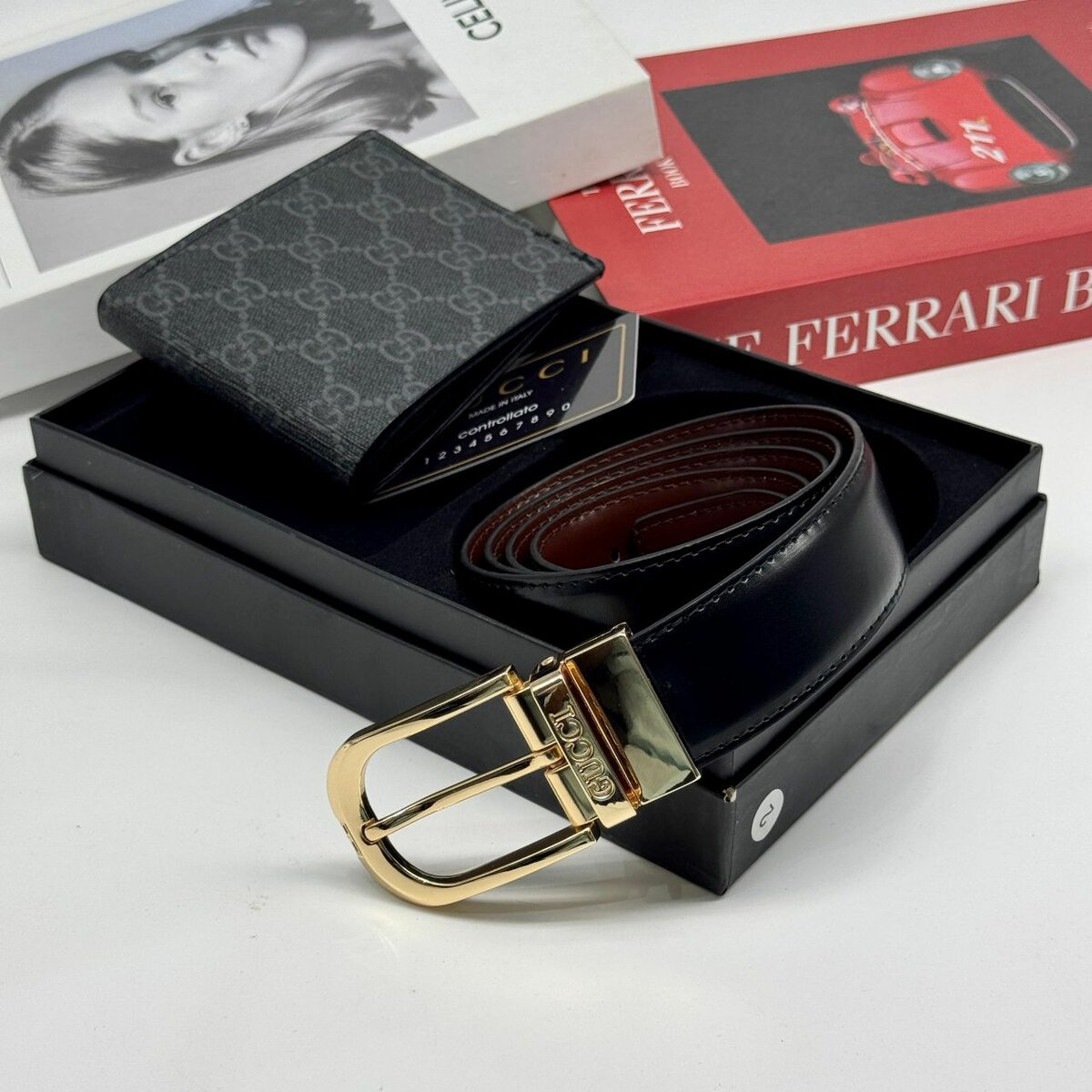 Belt and Wallet combo