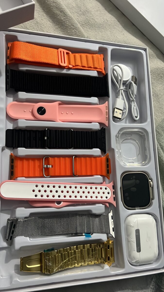 Smart Watch wireless earphone set 8 en 1 ultra série 9