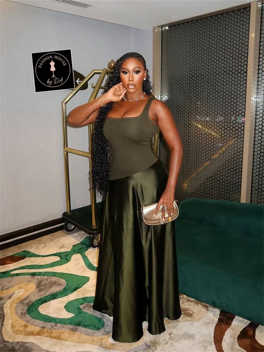 Robe élégante longue soirée