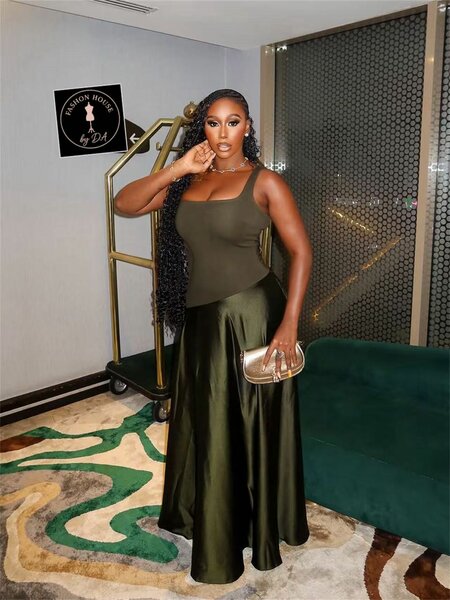 Robe élégante longue soirée