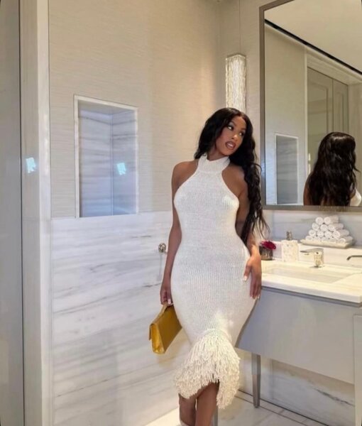 Robe élégante blanche