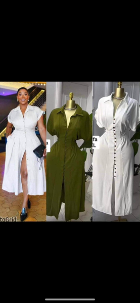 Robe chemise élégante