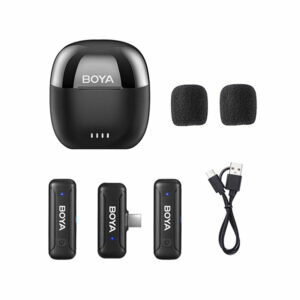 Boya BY-WM3T2-U2 Mini 2.4GHz Wireless Microphone with 3 year