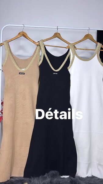 Robe en coton élégante