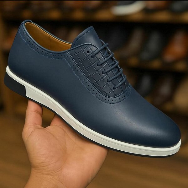 Chaussures Derby en Cuir Homme