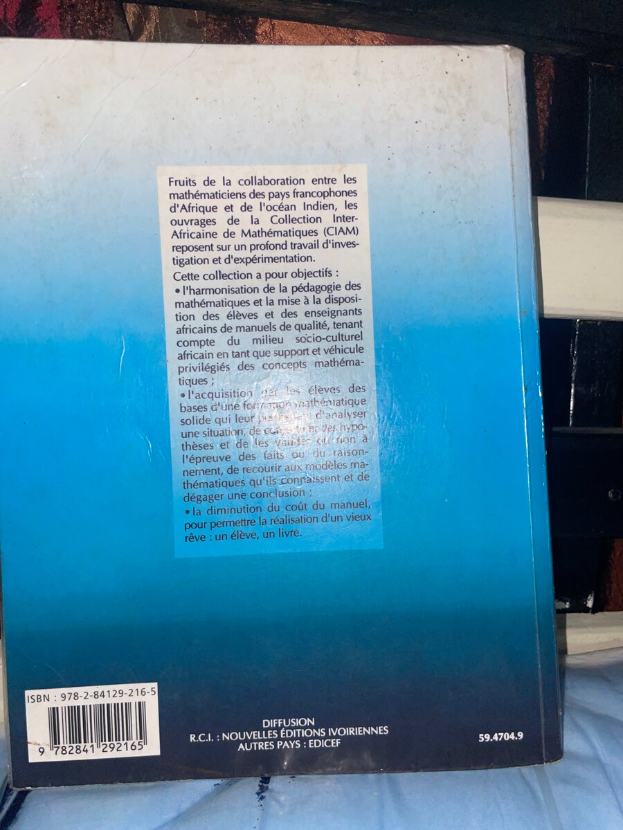 Manuel de Mathématiques 2e S