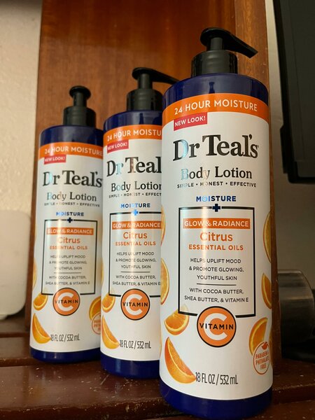 Dr Teal's Lotion Citrus Vitamine