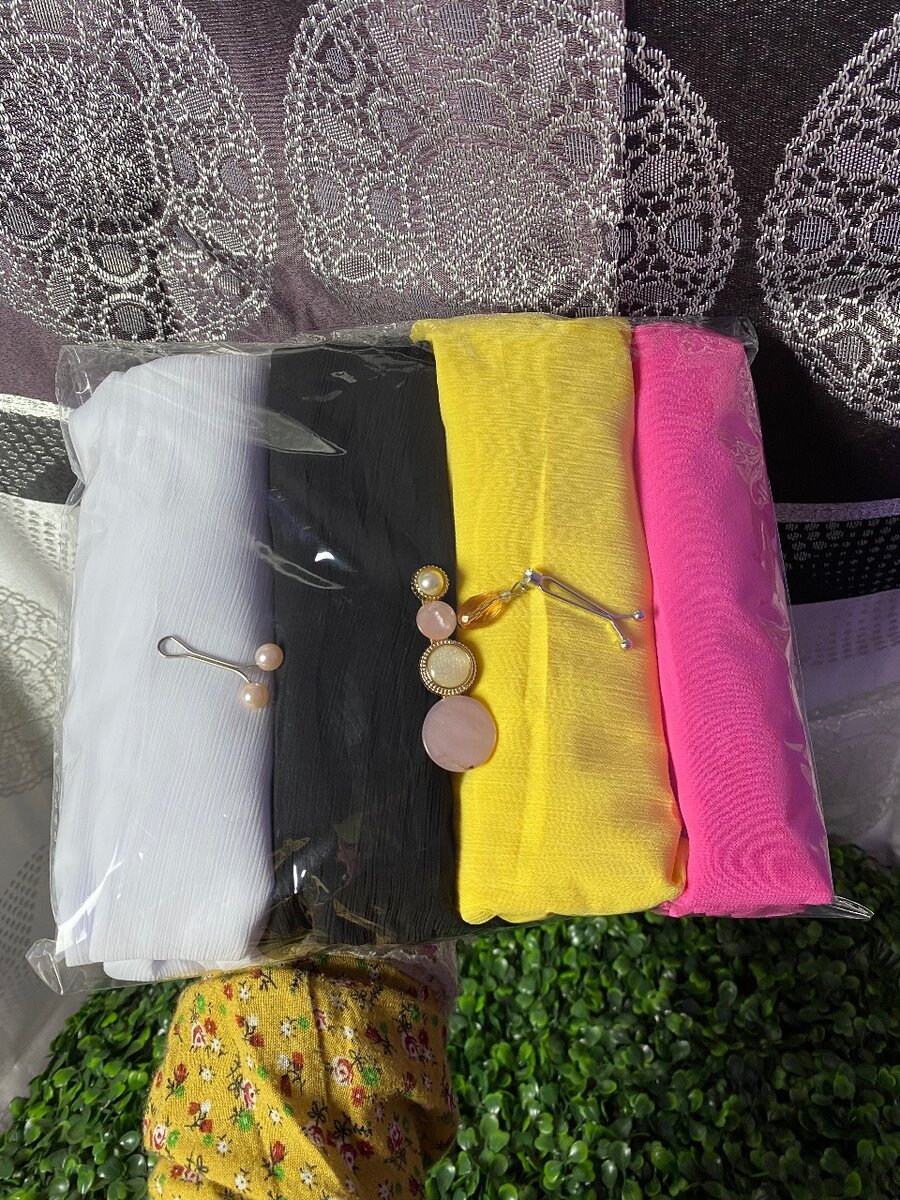 Châles en Mousseline Colorés