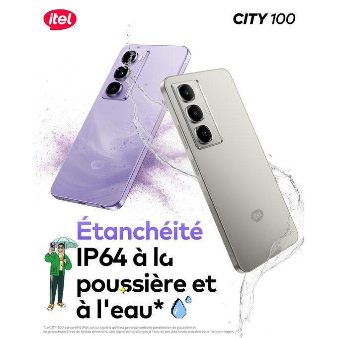 Itel City 100 - 128GB - 12GB