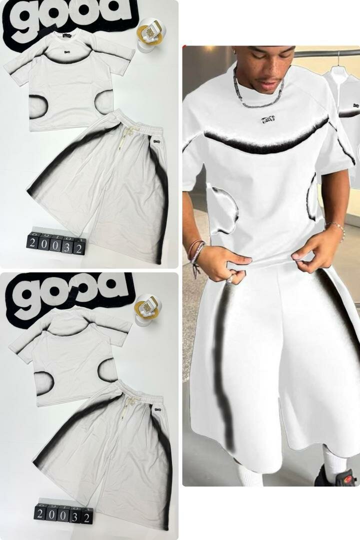 Ensemble Tee et Short Décontracté