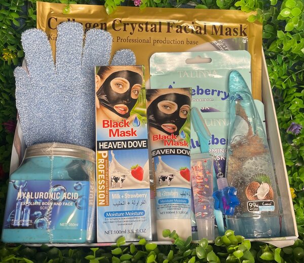 Coffret Visage Hydratante bleu