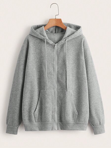 Sweat à capuche zippé