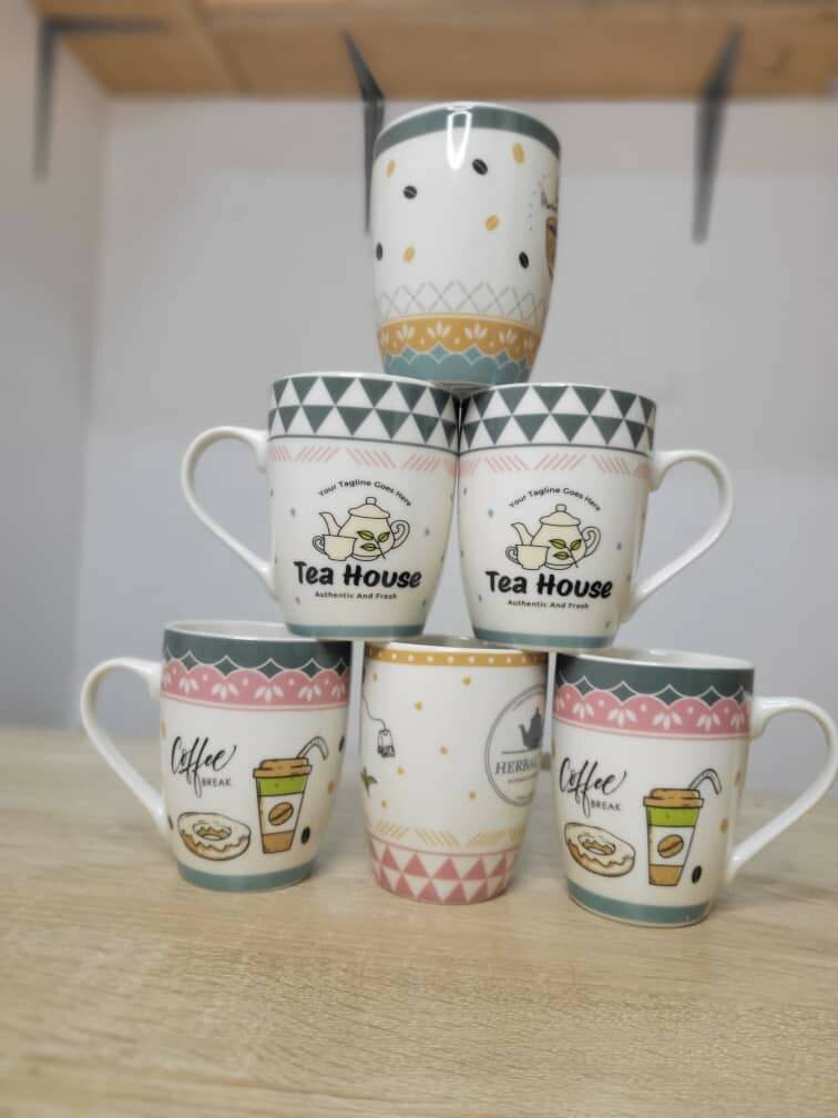 Belle tasse 6 pièces
