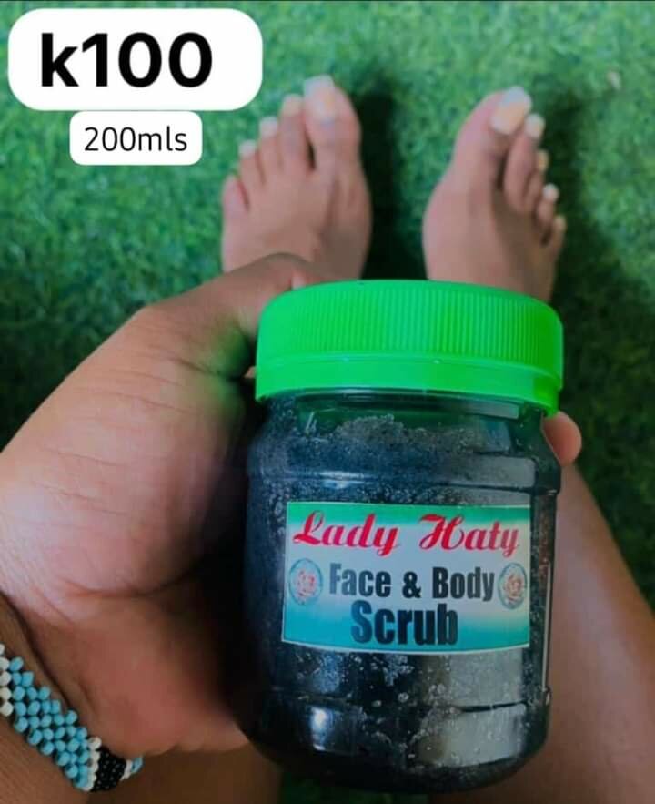Charcoal scrub