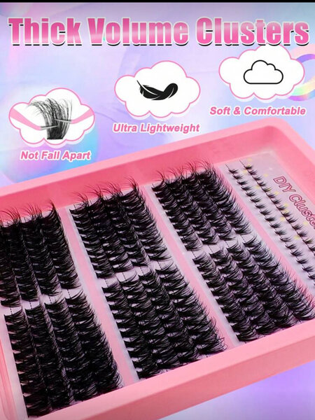 Faux cils volumineux