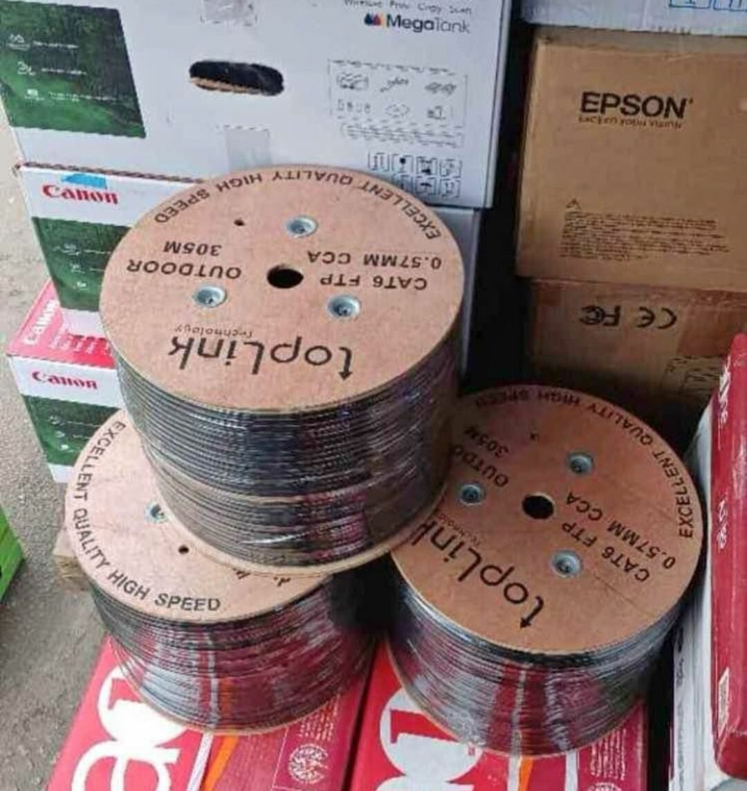 Câble Ethernet CAT6 FTP Extérieur