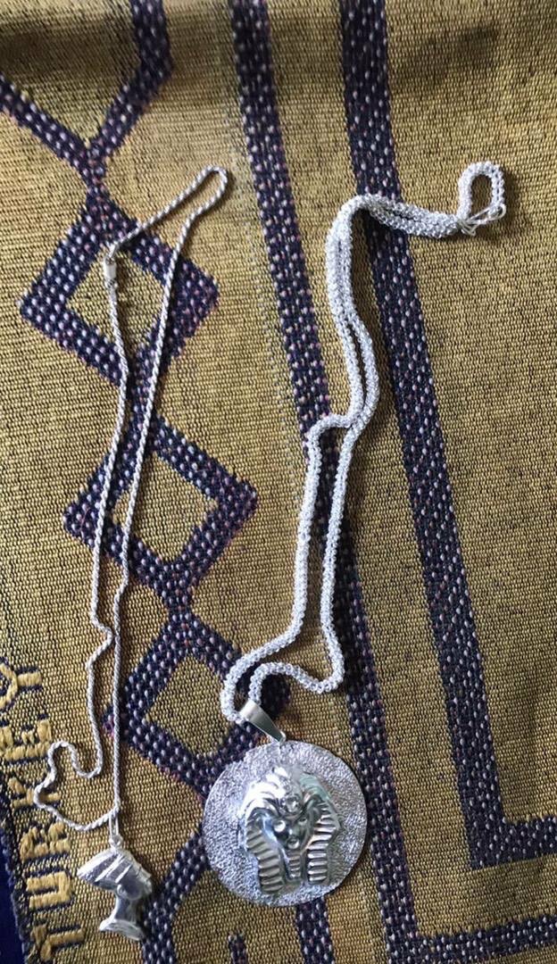 Silver plated 34 gram chain