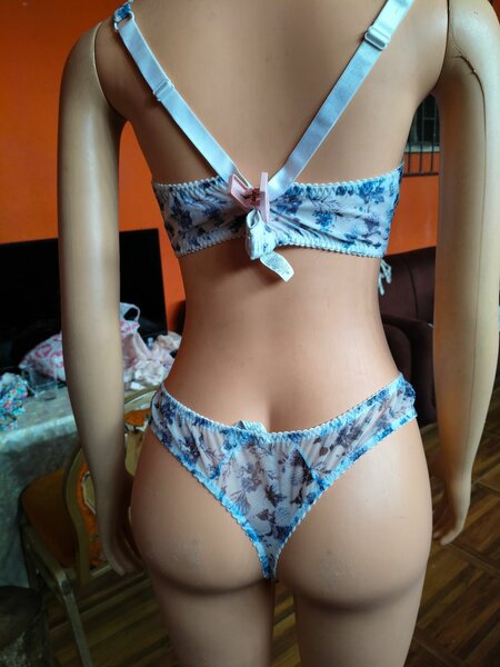 Ensemble Lingerie Floral Femme