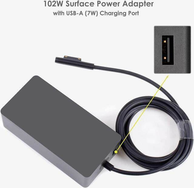 CHARGEUR MICROSOFT SURFACE 102W 15V 6.33A SURFACE PRO 1798