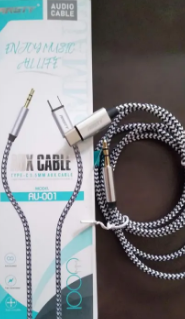 Type C To 3.5mm Aux Audio Cable Adapter Jack