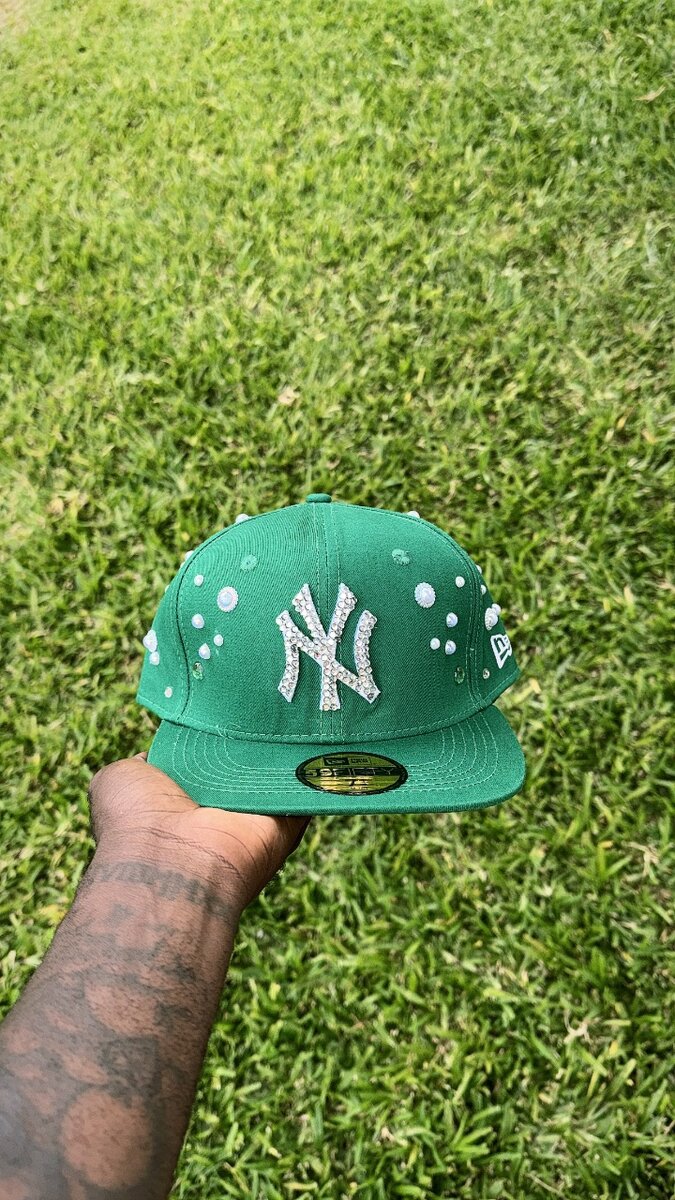 Casquette Snapback Strass Mode