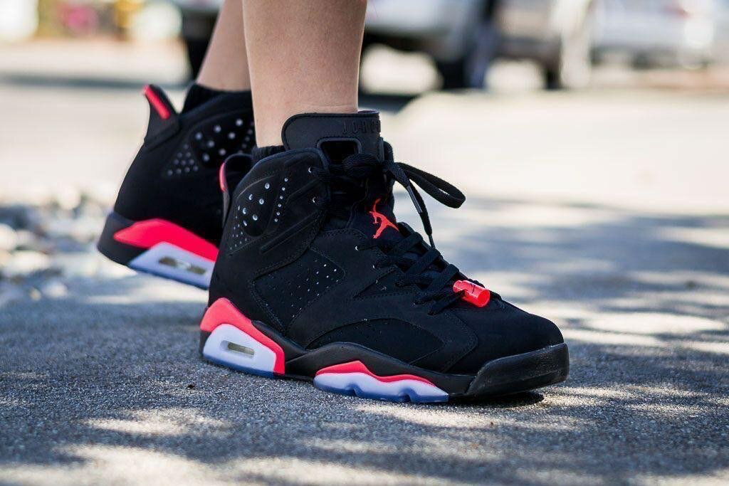 Jordan 6 red and black